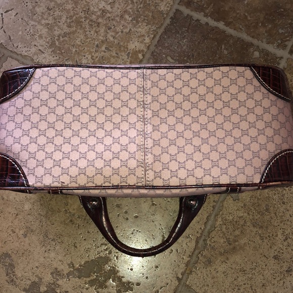 Authentic Celine exotic skin handbag w dust cover - Picture 7 of 9